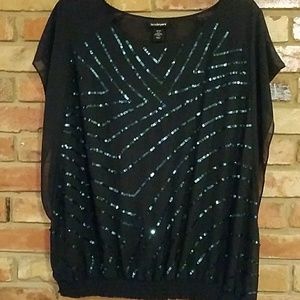 Sequin Lane Bryant Top